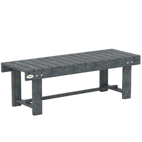 Outdoor Garden Bench, Fir Wood Stool, 43.25