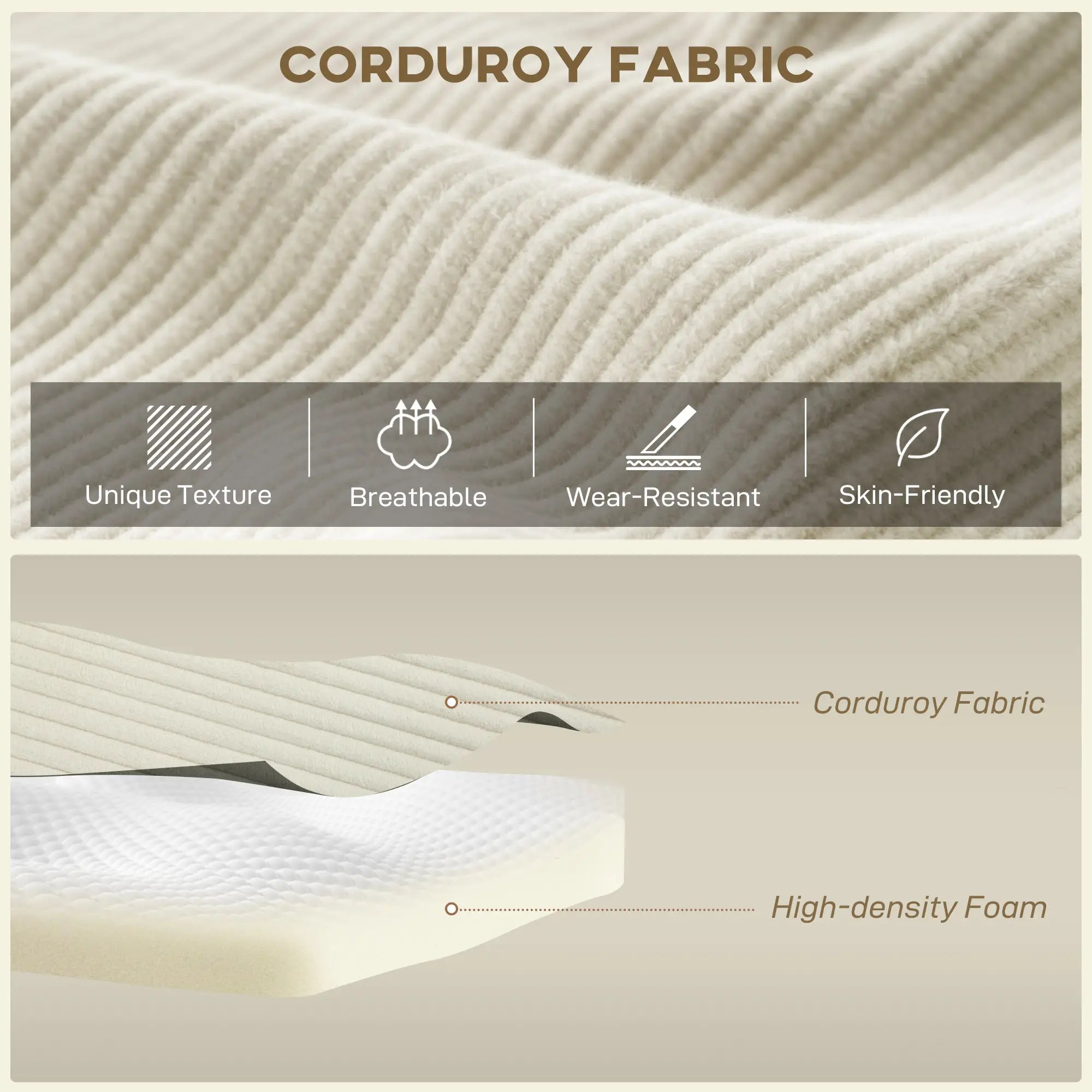 Modular Sectional Sofa, L Shaped Couch Sofa Bed, Cream White 3-Seater Sofas at Gallery Canada