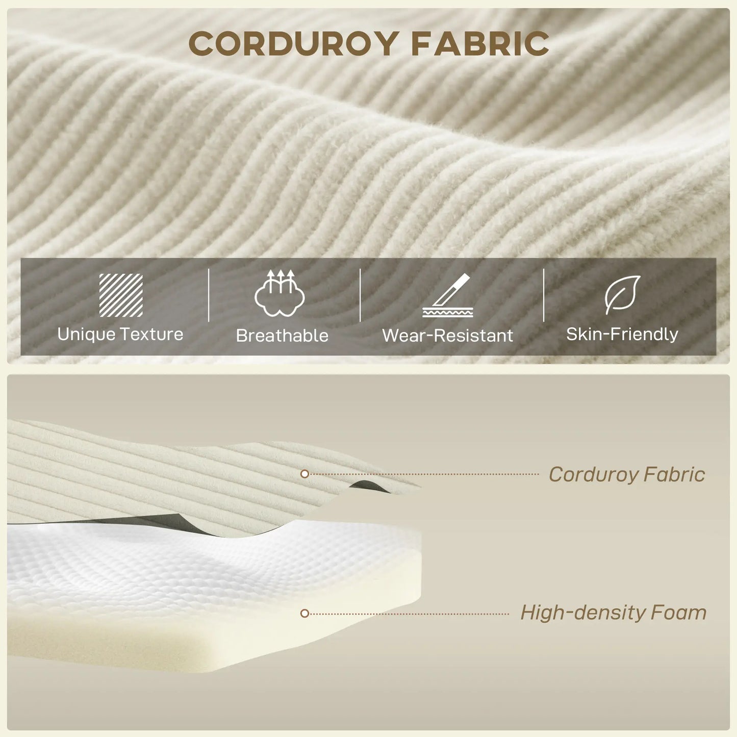 Modular Sectional Sofa, L Shaped Couch Sofa Bed, Cream White 3-Seater Sofas at Gallery Canada