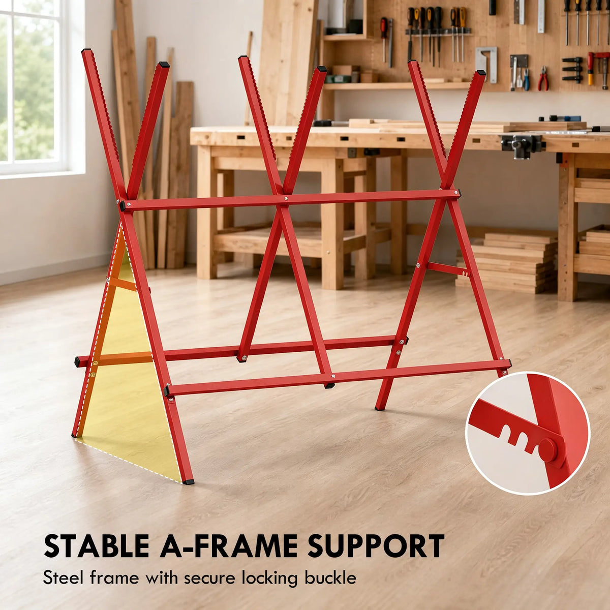 Foldable Saw Horse, Heavy Duty Cutting Stand, A-Frame Tool Organizers at Gallery Canada