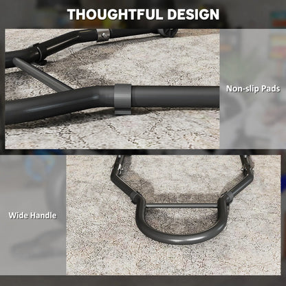 Motorcycle Stand Set, 850 lbs Capacity, Front Rear Wheel Lift, Black Automotive at Gallery Canada