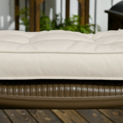 Rattan Furniture Replacement Cushions, 4 Piece, Cream White Patio Chair Cushions at Gallery Canada