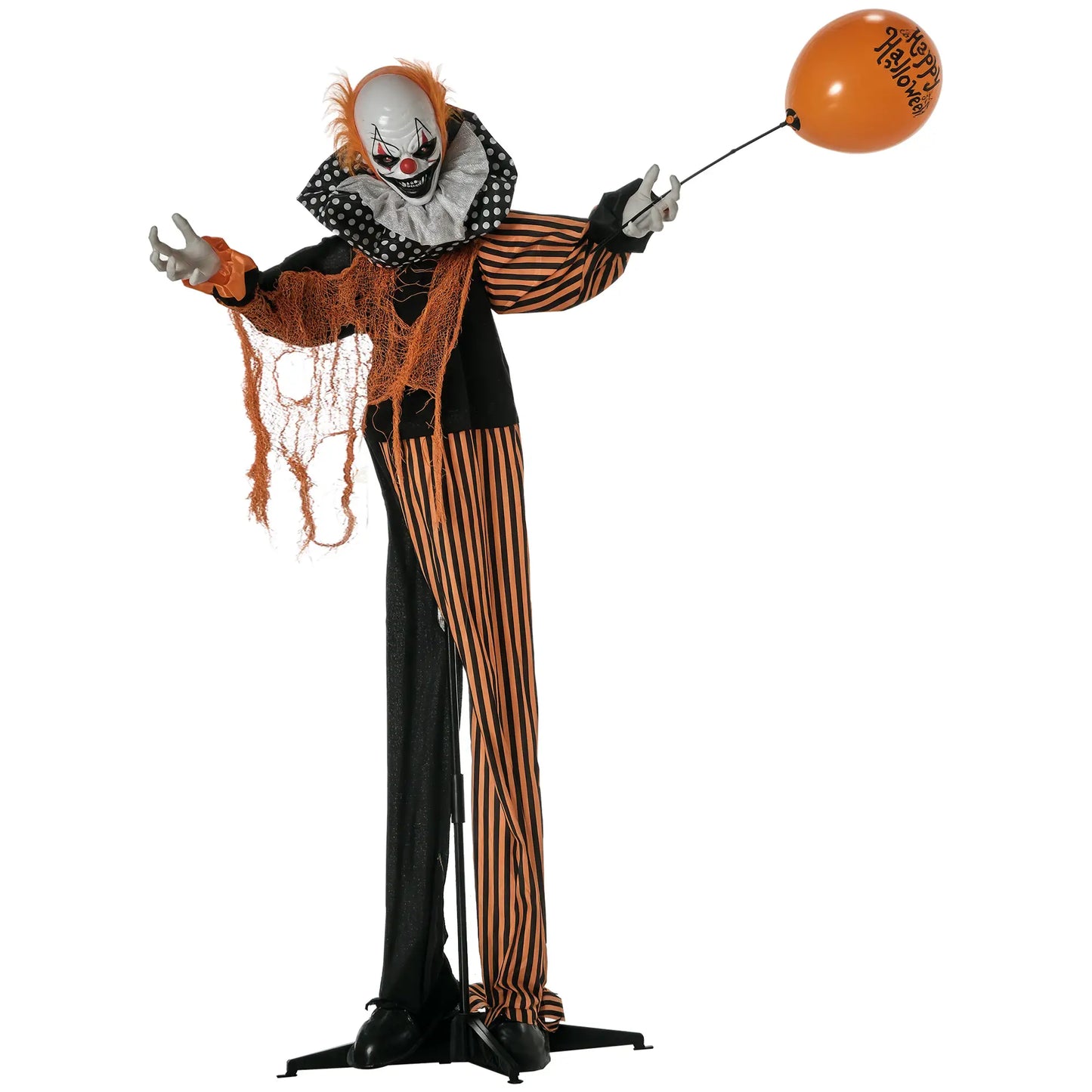 5ft Outdoor Halloween Decoration, Talking Circus Clown, Sound Motion Activated Halloween Decorations at Gallery Canada