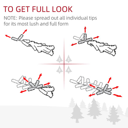 4ft Pre-Lit LED Fiber Optic Christmas Tree, Artificial Holiday Decor Pre Lit Christmas Trees at Gallery Canada