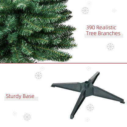 6’ PVC Slim Artificial Pencil Christmas Tree, Holiday Decor Artificial Christmas Trees at Gallery Canada