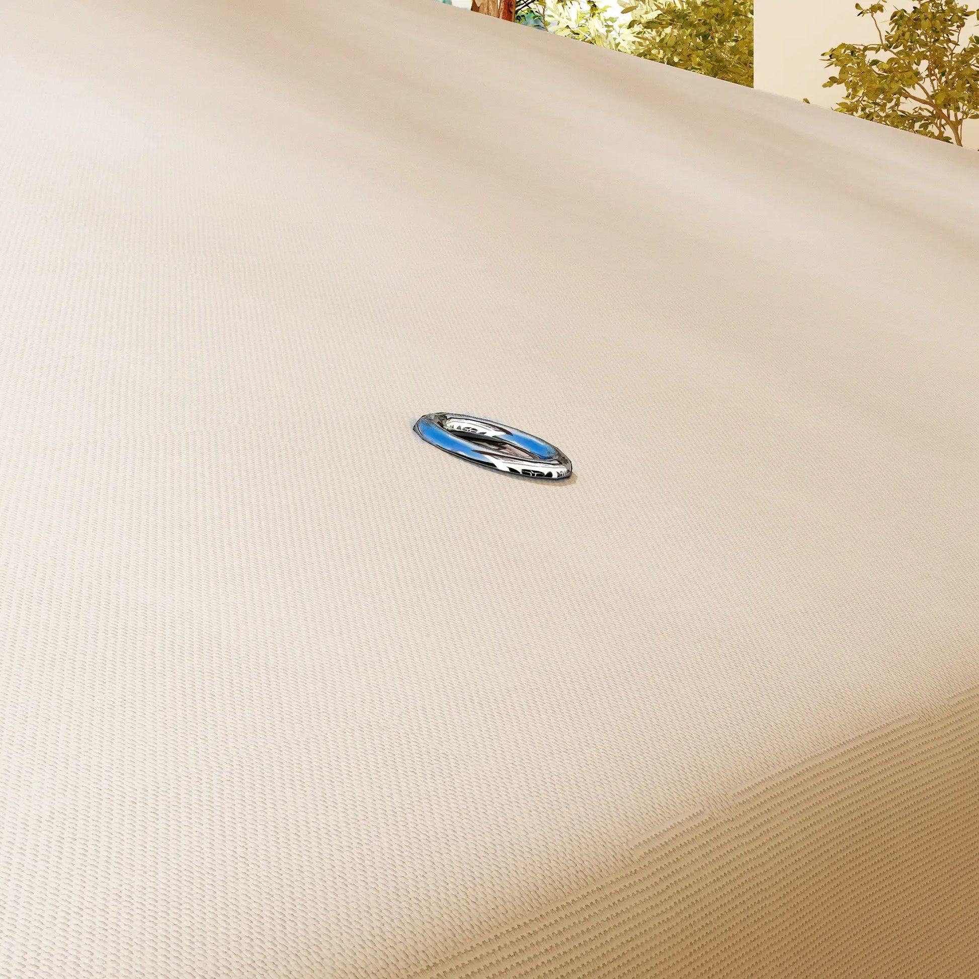 13' x 10' Gazebo Canopy, Double Vented Roof, Cream Gazebo Canopy Replacement at Gallery Canada