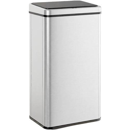 13.2 Gallon Automatic Garbage Can, Soft Close Lid, Touchless Trash Can