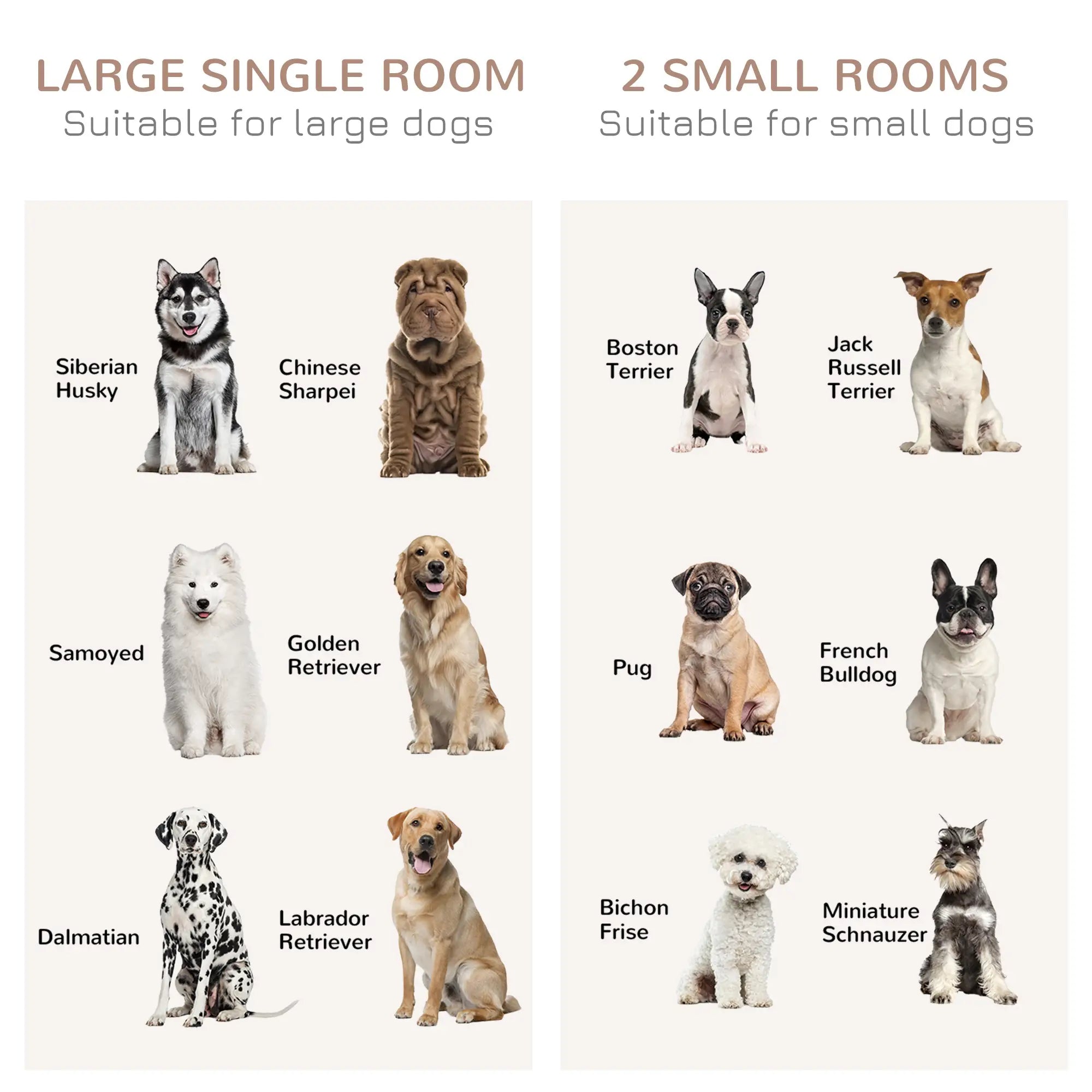 47in Wooden Dog Crate Furniture, Kennel TV Stand, Pet House Side Table, Oak Houses, Kennels & Pens at Gallery Canada