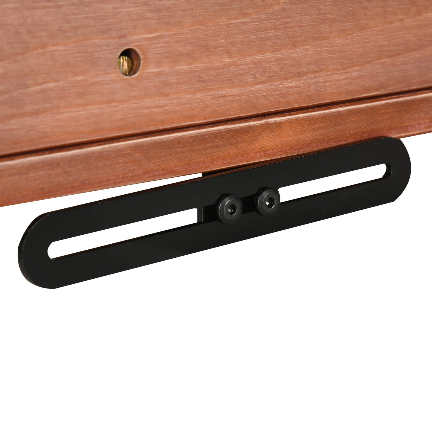 Folding Balcony Table, Spruce Foldable Desk, 39.4 Inch, Orange Balcony Table Hanging at Gallery Canada