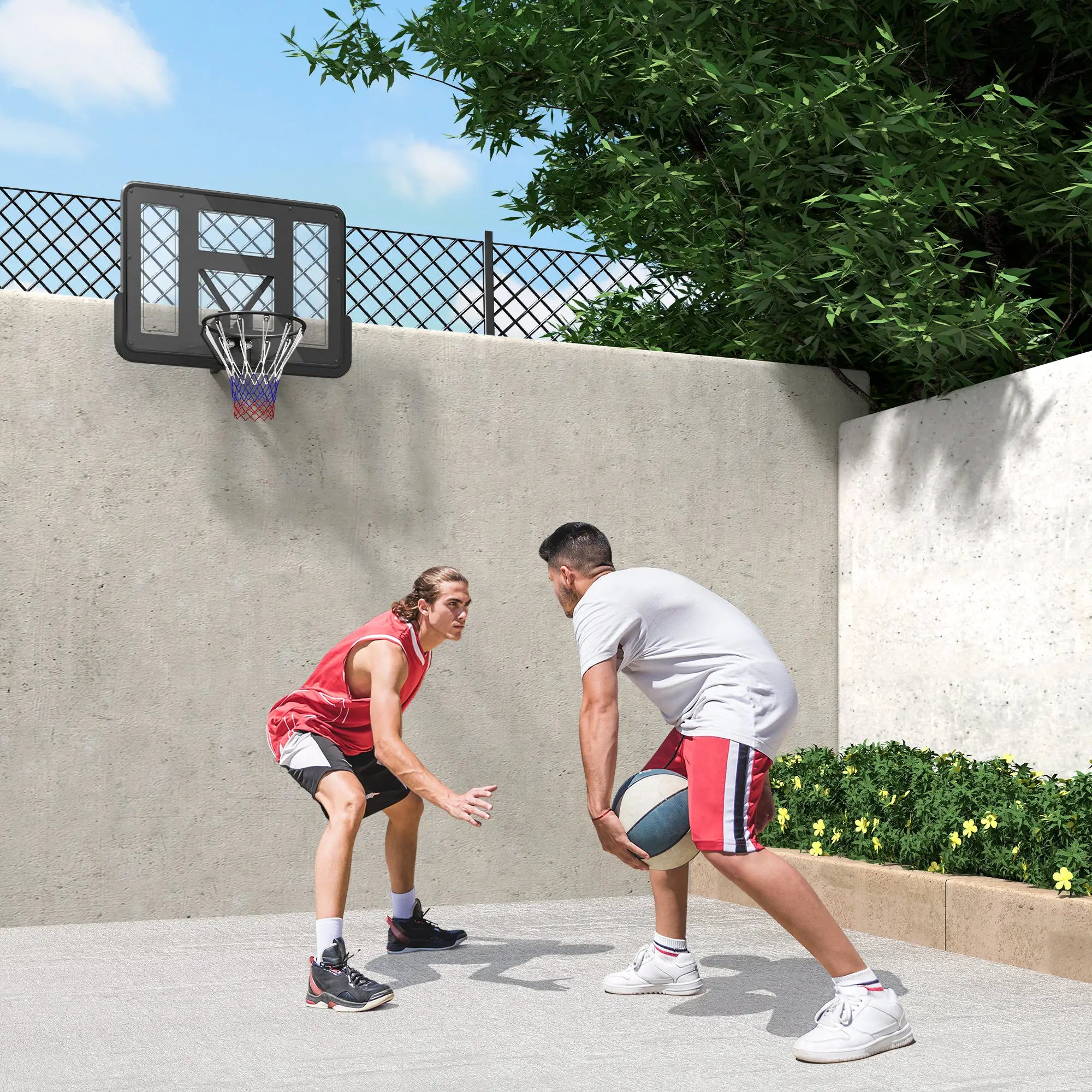 Wall Mounted Basketball Hoop, 43