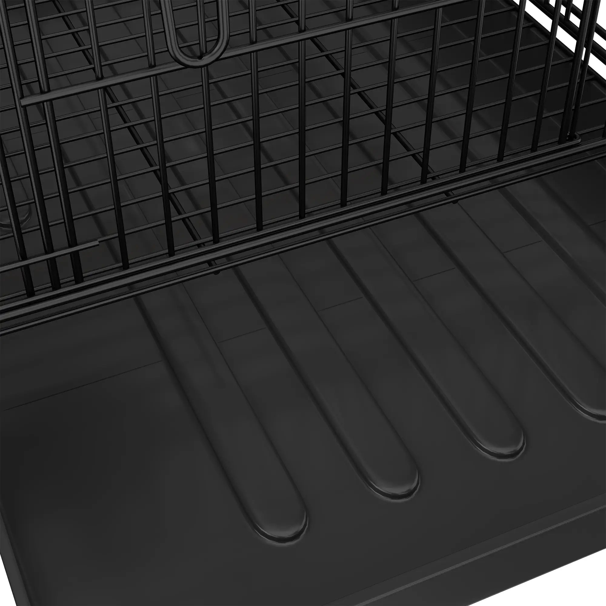 Bird Cage Portable w/ Slide-Out Tray Travel Cage for Parakeets w/ Perch &; Food Bowls Black Bird Cages at Gallery Canada