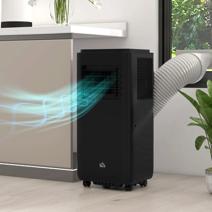 8,000 BTU Mobile Air Conditioner, 345 Sq. Ft., Dehumidifier Fan, Black Air Conditioner at Gallery Canada