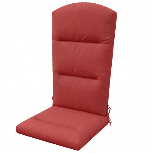 Patio Chair Cushion For Adirondack Chairs, Wine Red