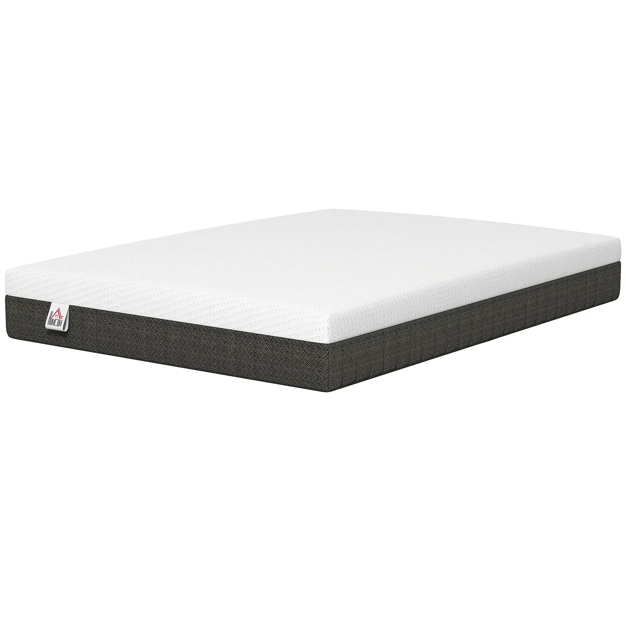 10 Inch Full Mattress, Pressure Relief, Lumbar Support, CertiPUR-US Certified Mattresses White, Dark Grey at Gallery Canada