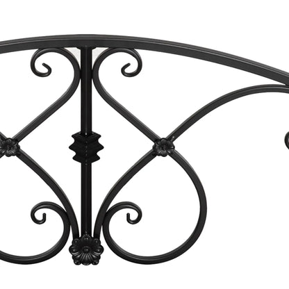 Garden Bridge 3.3FT, Decorative Backyard Pond Bridge, Black Garden Decor at Gallery Canada