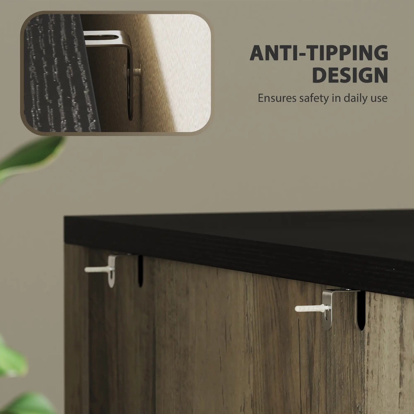 2 Drawer Filing Cabinet, Farmhouse Office Storage, Adjustable Hanging Bars, Letter, A4, Legal Size, Grey Office Cabinets & Cupboards at Gallery Canada