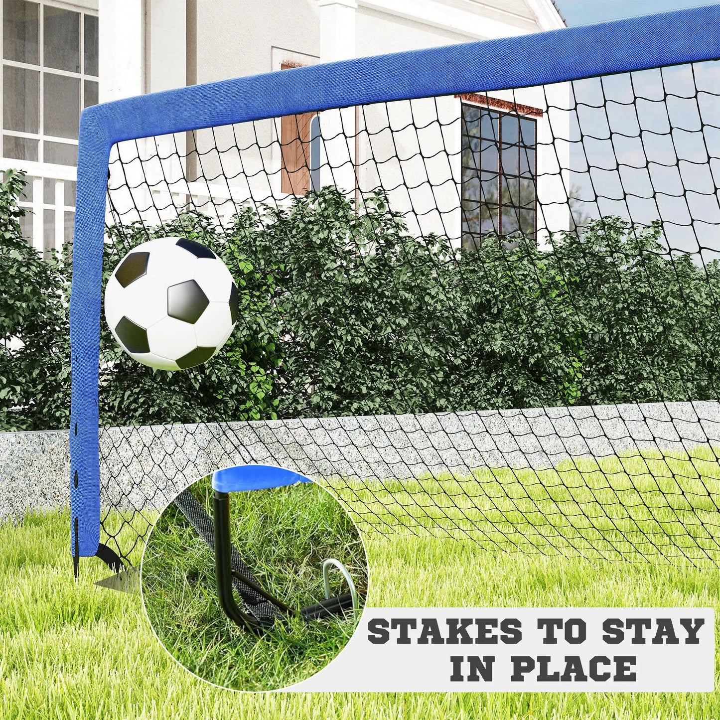 6' x 3' Soccer Nets, Portable Goal with Carry Bag Football at Gallery Canada