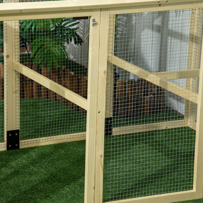 Expandable Outdoor Chicken Coop, 2 Doors, 3 Perches, 1–3 Chickens Chicken Coops at Gallery Canada