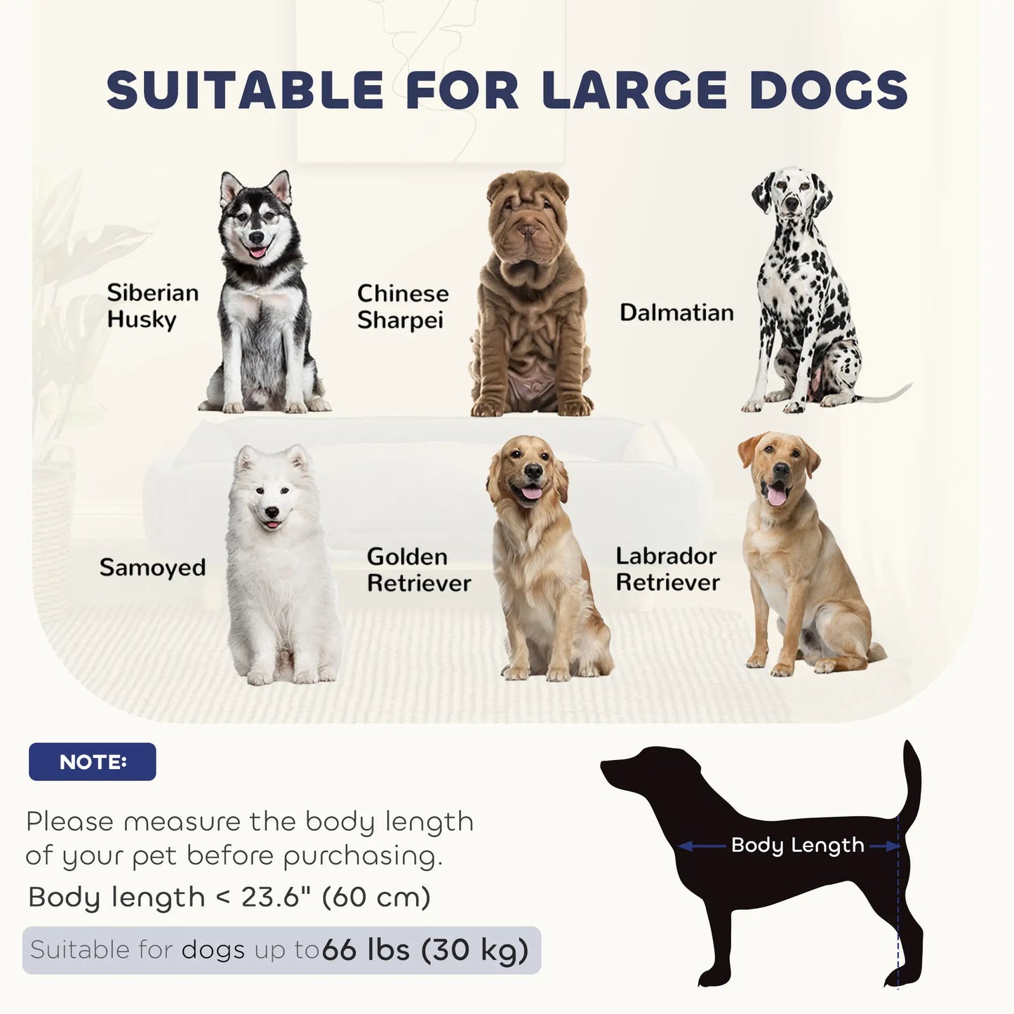 Washable Dog Sofa for Large Dogs, Elevated Pet Couch, Dark Grey Dog Sofas at Gallery Canada