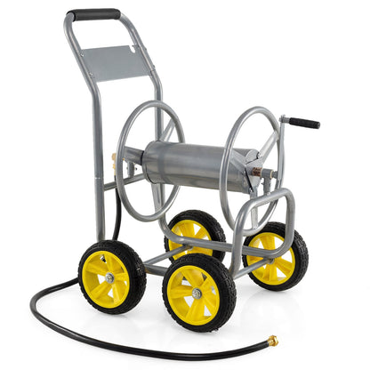 Garden Hose Reel Cart, 330ft 3/4 Inch or 5/8 Inch, Silver Watering & Irrigation at Gallery Canada