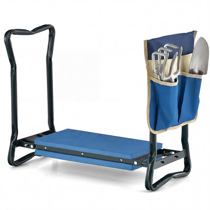 Folding Garden Kneeler And Seat, Blue Garden Tools at Gallery Canada