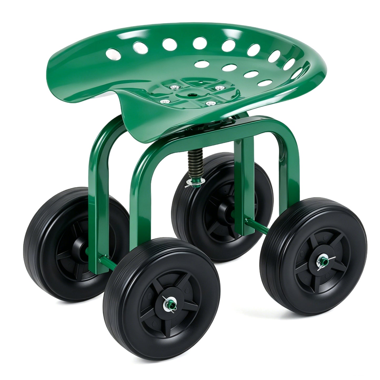 Garden Rolling Workseat, 360° Swivel, Adjustable Height, Green Garden Tools Green at Gallery Canada
