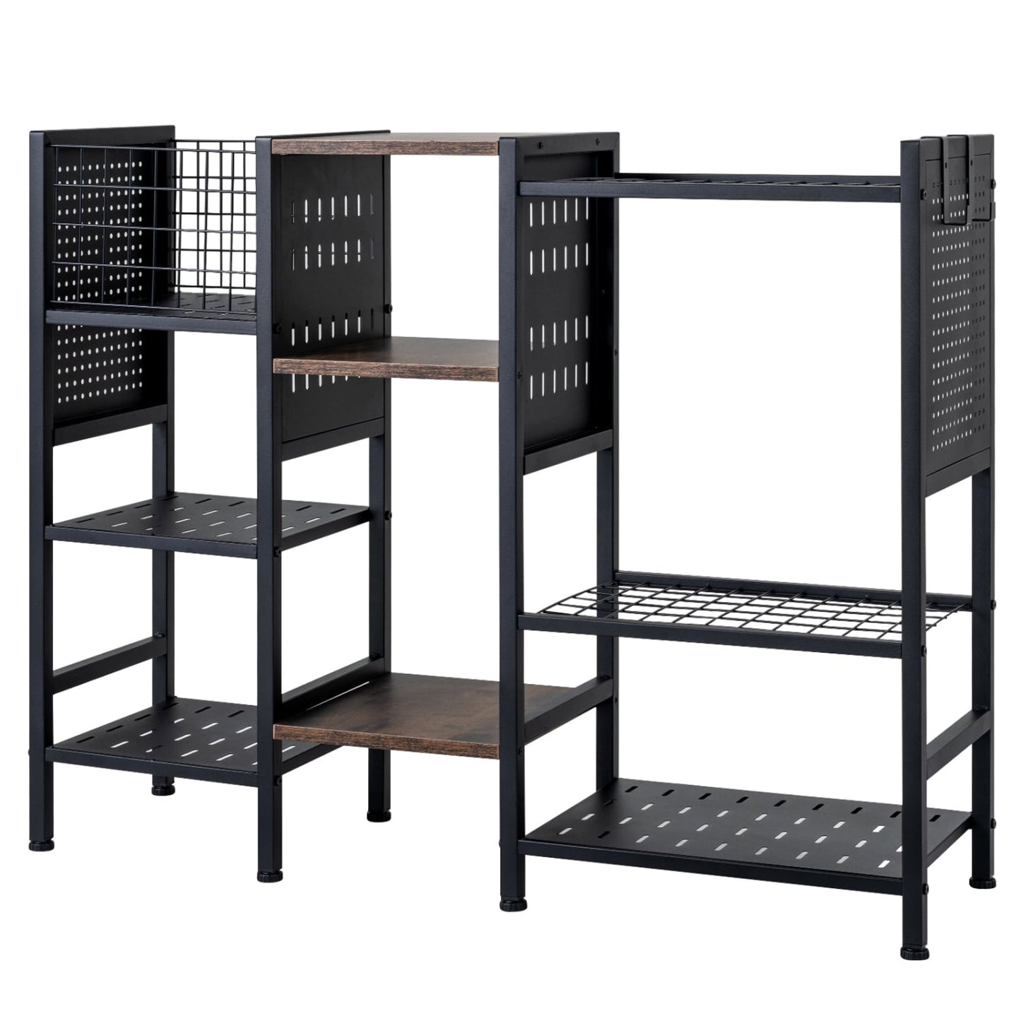 Garden Tool Organizer With Wooden Shelves, Black Sheds & Outdoor Storage at Gallery Canada