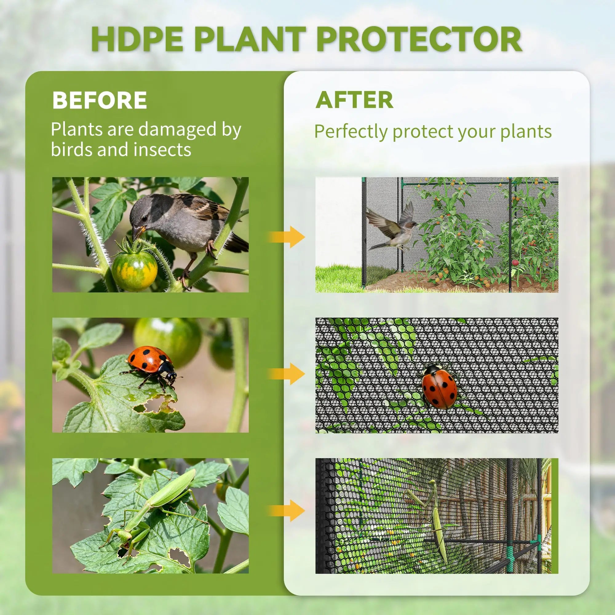 Plant Protection Cage With Zippered Door, Black Crop Cage at Gallery Canada
