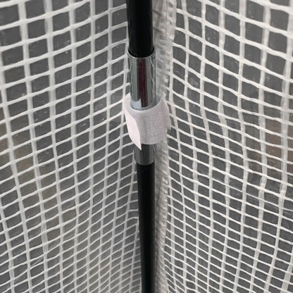 55" x 55" x 71" Greenhouse, Portable Hot House, Zippered Door, White Portable Greenhouses at Gallery Canada