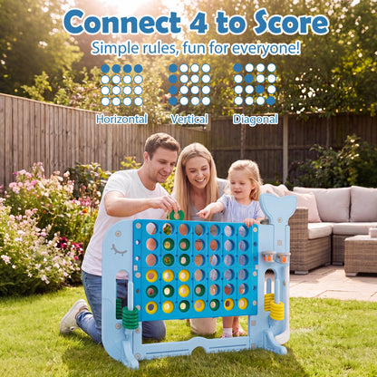 Jumbo Connect Four Game Set, With Ring Toss, Blue Lawn Games at Gallery Canada
