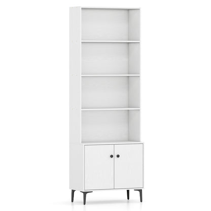 Bookshelf With Doors, 2 Anti-Tipping Kits, White Bookcases at Gallery Canada