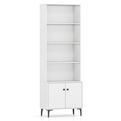Bookshelf With Doors, 2 Anti-Tipping Kits, White Bookcases at Gallery Canada