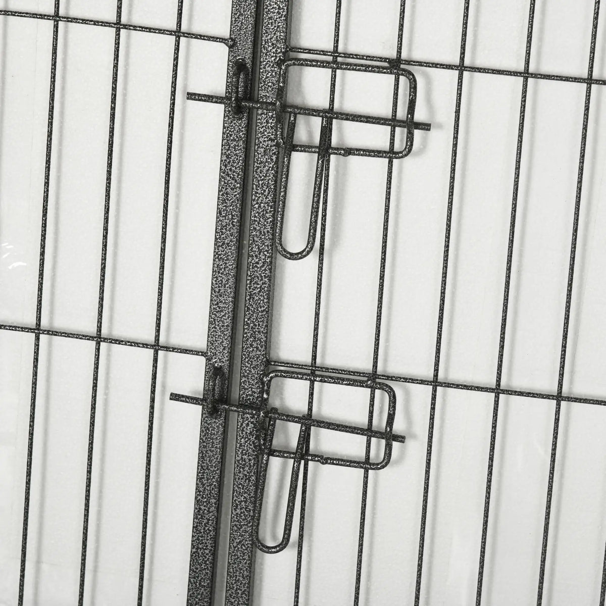 24 Panel 31.5" Heavy Duty Dog Playpen, Small Medium Dogs, Grey Houses, Kennels & Pens at Gallery Canada