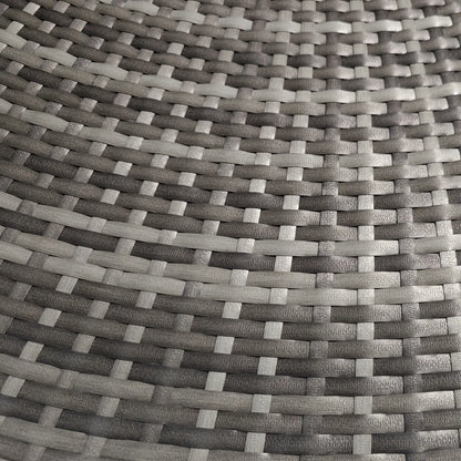 Outdoor Daybed with Canopy, Wicker Round Sofa, 4 Pieces, Dark Blue Patio Furniture Sets at Gallery Canada