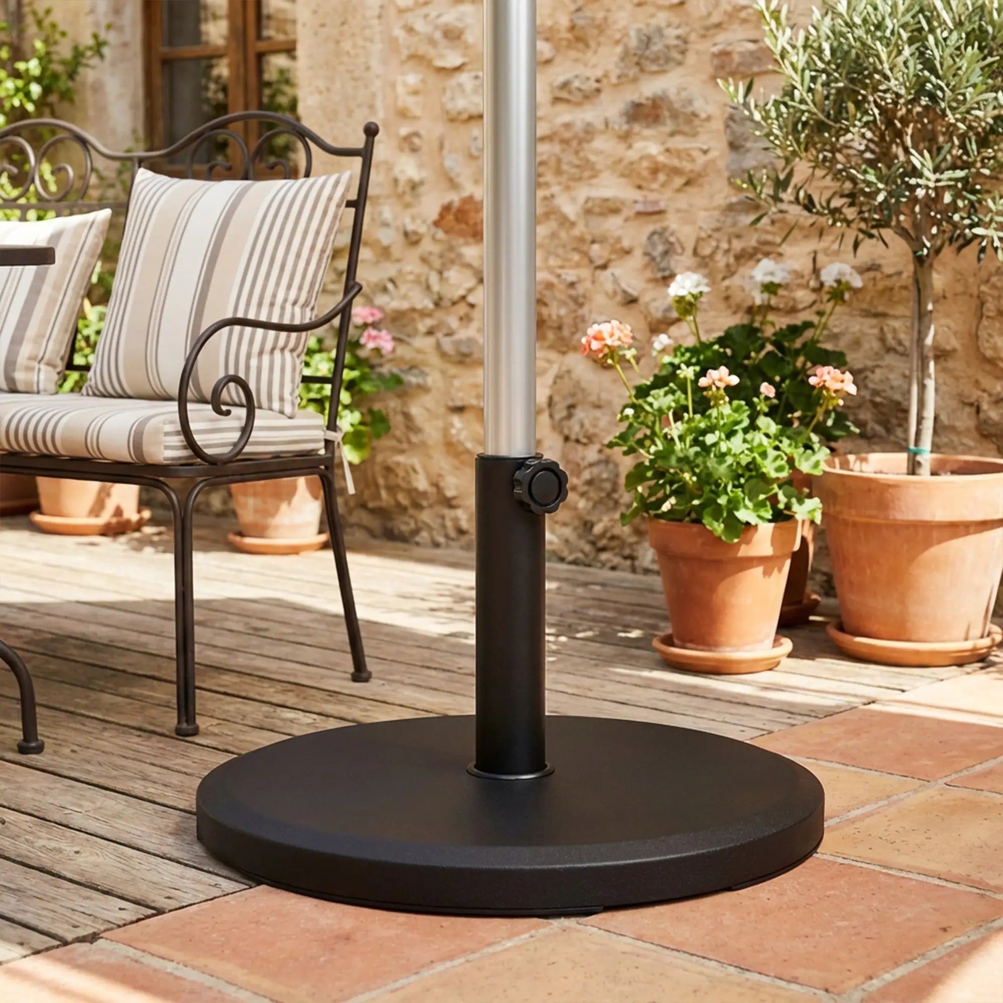 29 lbs Cement Patio Umbrella Base, 19