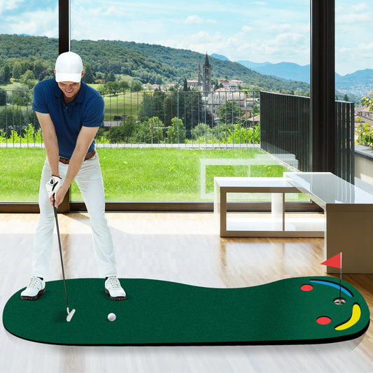 Golf Putting Green Set, Indoor Outdoor, Green Golf Green at Gallery Canada