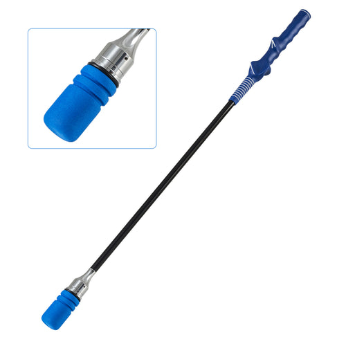 Golf Swing Trainer Click Stick Swing Training Aid for Speed Flexibility Balance, Blue