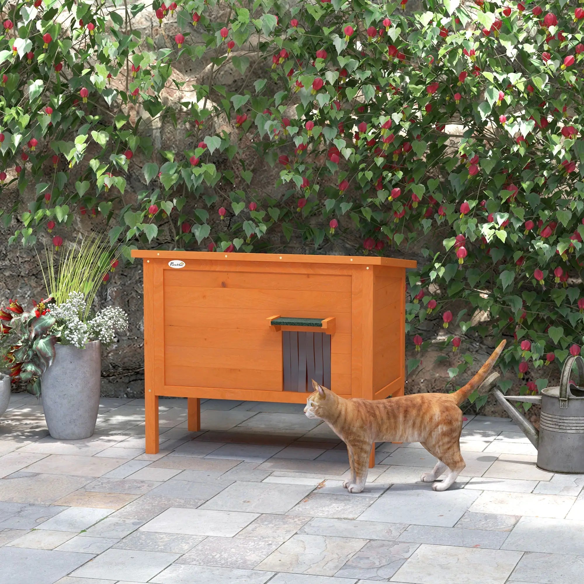 Outdoor Insulated Cat House, Asphalt Roof, Removable Floor, for Small Animals Cat Houses at Gallery Canada
