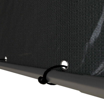 Portable Bicycle Shed, Galvanised Steel Frame, Large Door, Waterproof, Dark Grey Sheds at Gallery Canada