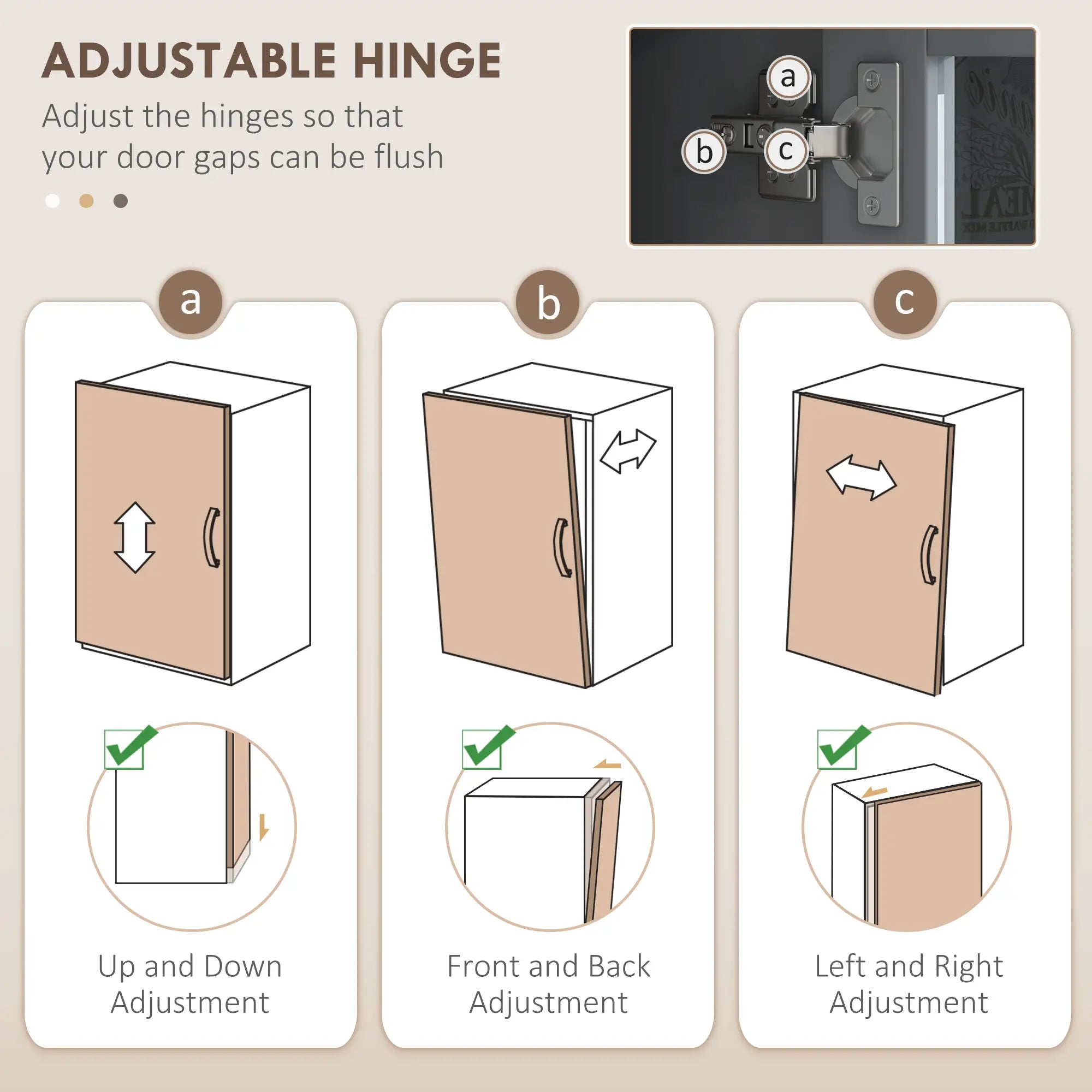 Kitchen Cabinet with Charging Station, 2 Tilt Out Cabinets, Microwave Stand, Grey Kitchen Pantry Cabinets at Gallery Canada