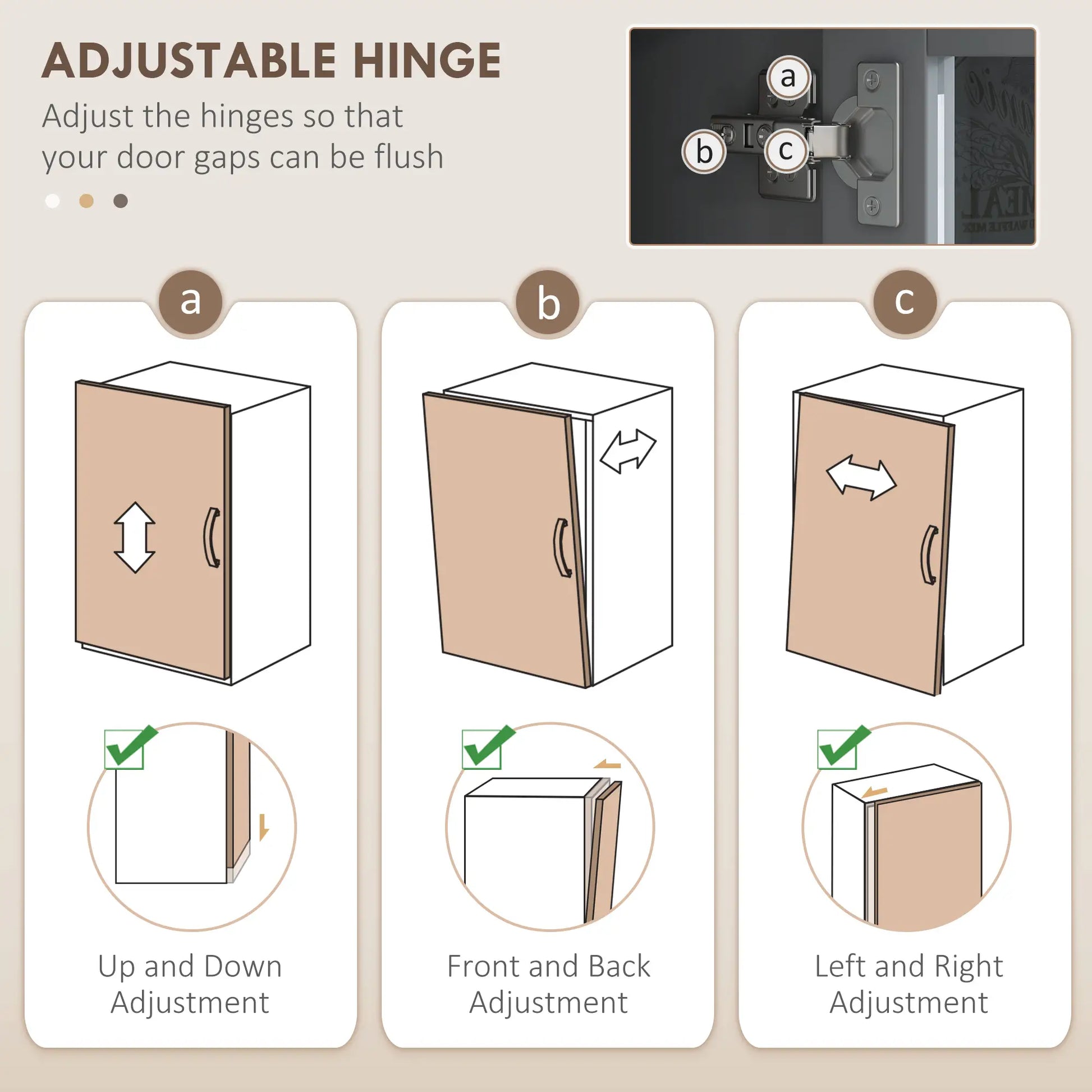 Kitchen Cabinet with Charging Station, 2 Tilt Out Cabinets, Microwave Stand, Grey Kitchen Pantry Cabinets at Gallery Canada