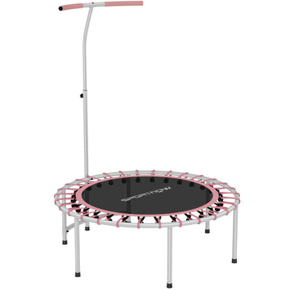 40" Foldable Bungee Rebounder Trampoline, Pink Trampolines Pink at Gallery Canada