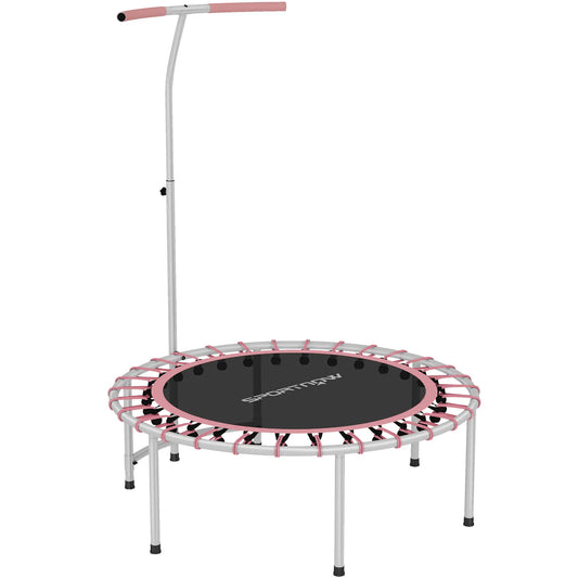 40" Foldable Bungee Rebounder Trampoline, Pink Trampolines Pink at Gallery Canada