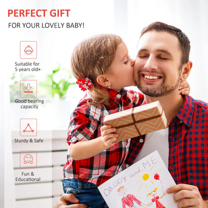 Youth Kick Scooter, Adjustable Handlebar, 16'' Inflatable Wheel, Black Scooters at Gallery Canada