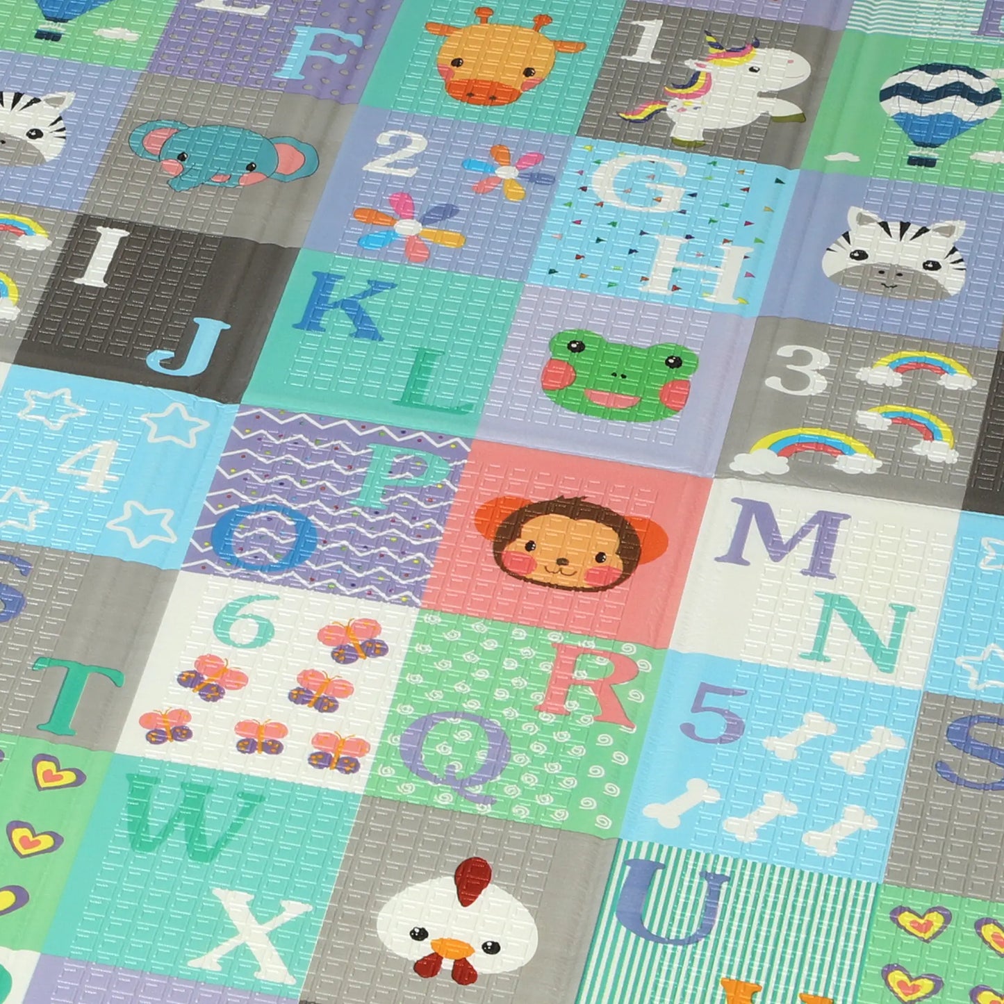 Foldable Baby Play Mat, Reversible Foam Crawling Mat, Toddler Nursery Kids Gym & Playmats at Gallery Canada