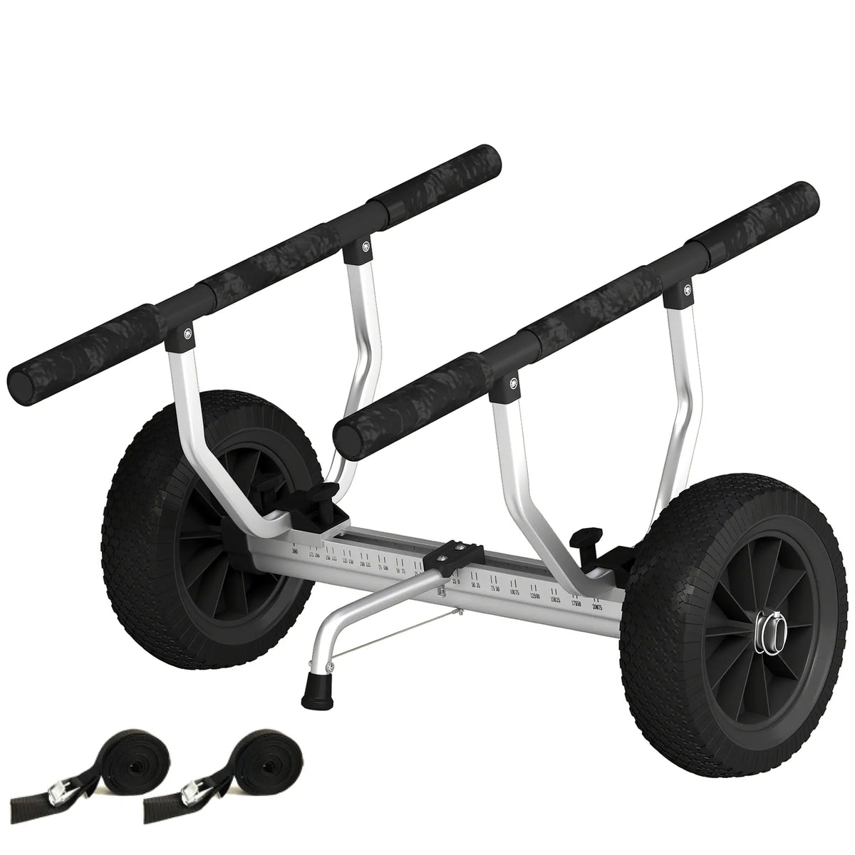 Kayak Cart Dolly, Adjustable Width, Black Kayak Carts at Gallery Canada
