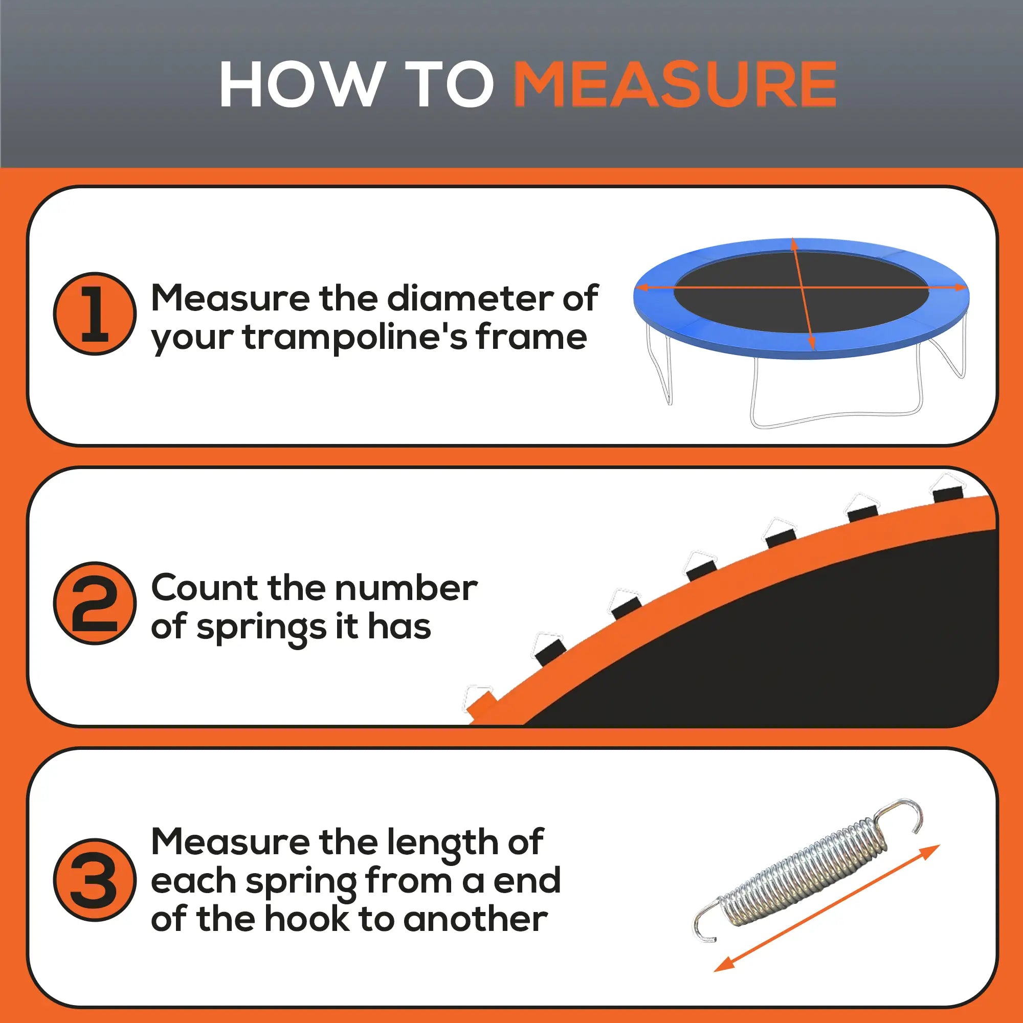 Trampoline Mat Replacement, 12ft, 5.5