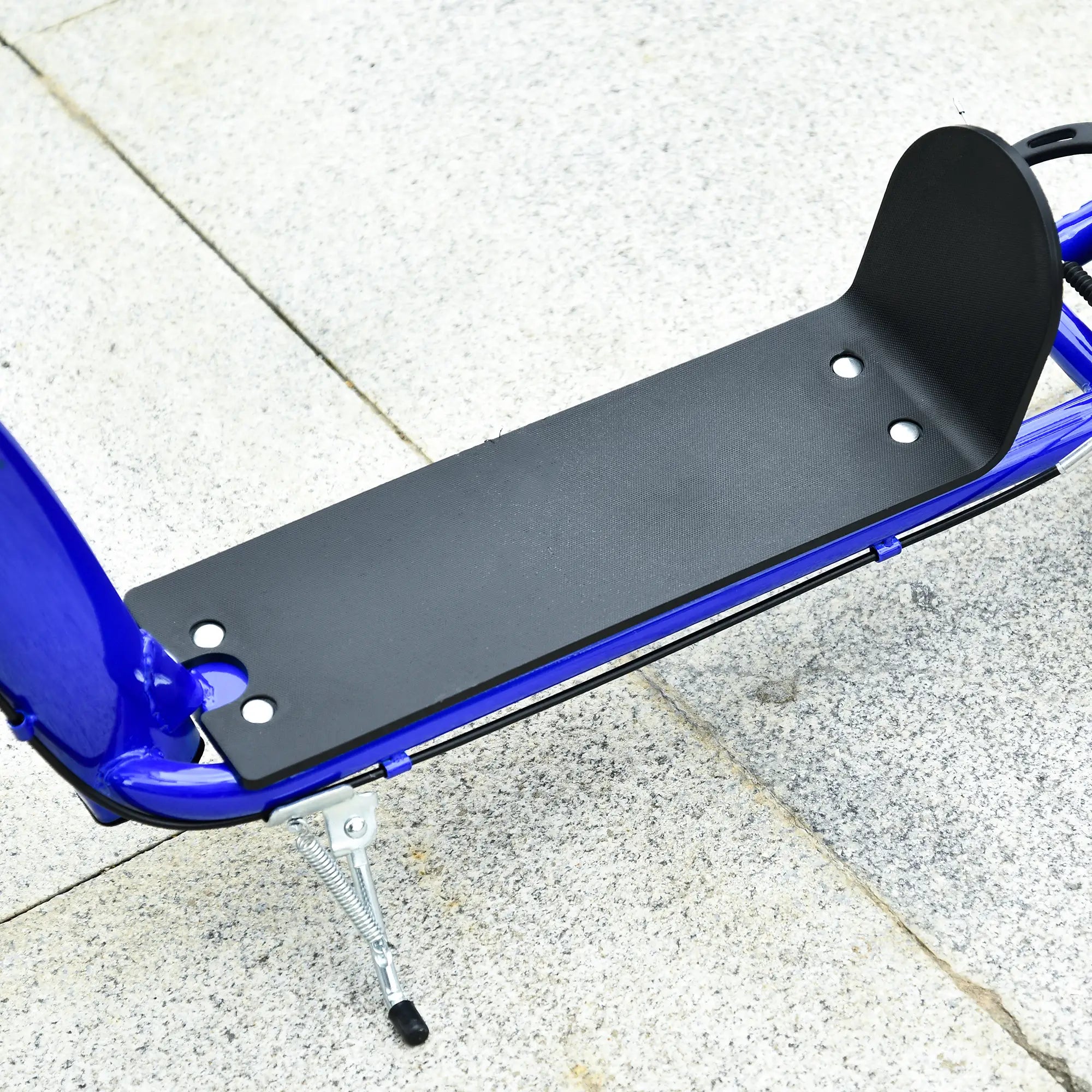 Kids Scooter, Adjustable Handlebar, Dual Brakes, Inflatable Wheels, Age 5+, Blue Scooters at Gallery Canada