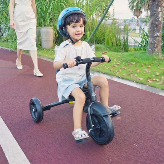 Kids Tricycle, Toddler Trike for Boys and Girls, Ages 18+ Months Tricycles for Kids Black at Gallery Canada