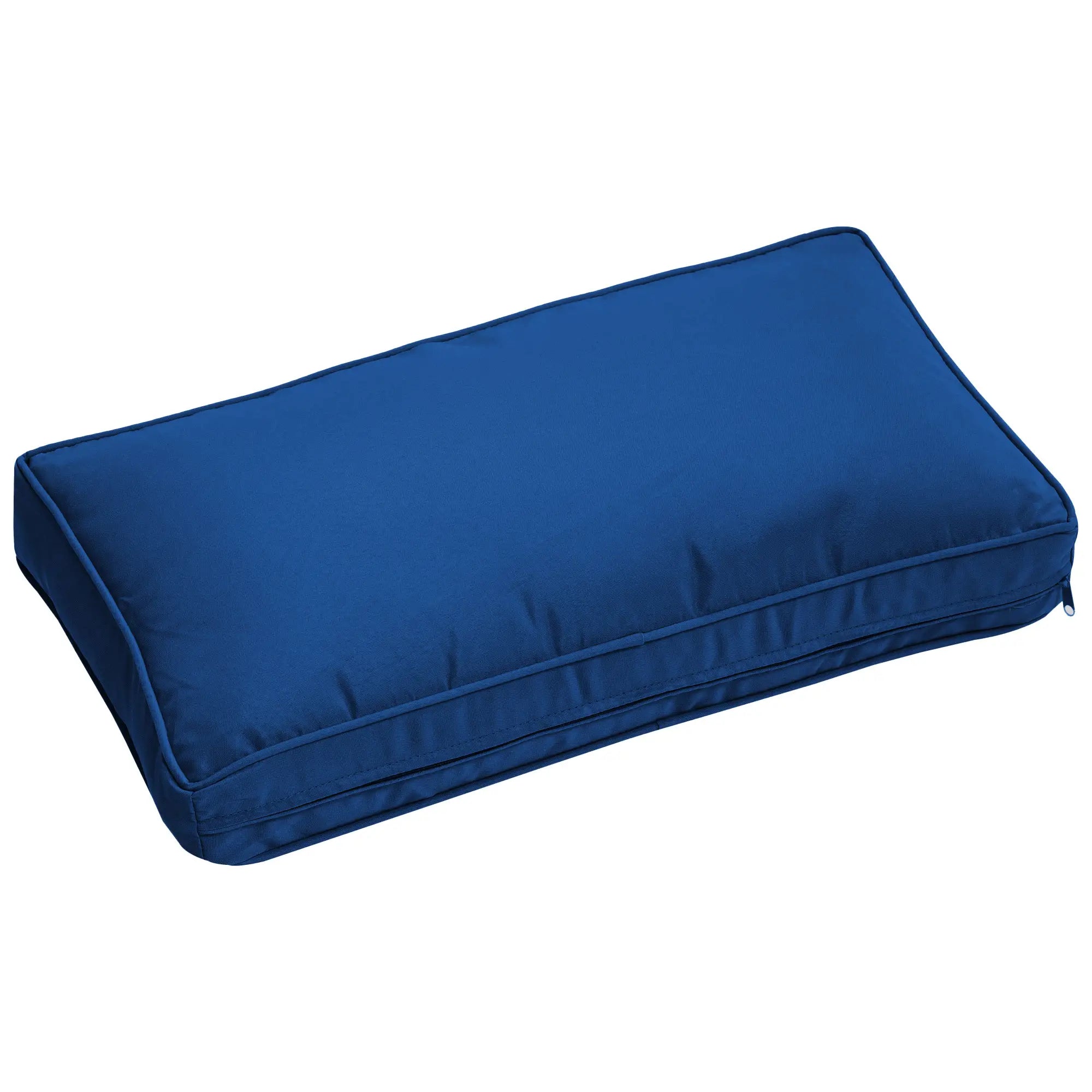 14pc Patio Rattan Sofa Set, Polyester Cover Replacement, Navy Blue Patio Chair Cushions at Gallery Canada